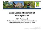 Zweckverband Feriengebiet Bitburger Land - Tourismusnetzwerk ...
