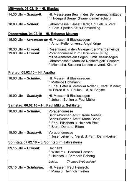 Stadtkyll - Hallschlag in der Eifel