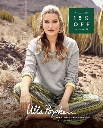 Ulla Popken USA April Catalog 