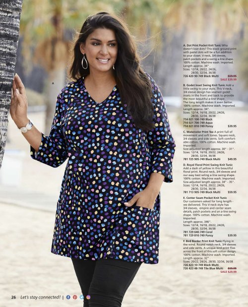 Ulla Popken USA April Catalog 