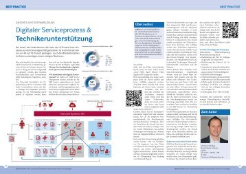 Best Practice: Digitaler Serviceprozess