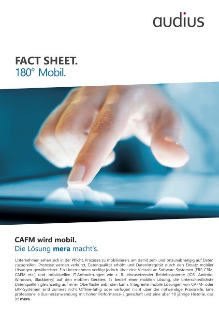 mera Fact Sheet 180° Mobil