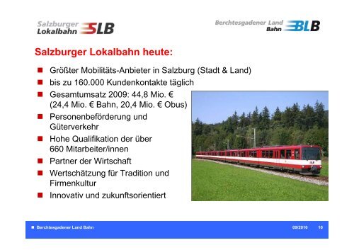 120 Jahre Bahngeschichte im Berchtesgadener Land - Regionale ...