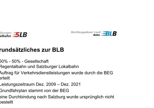 120 Jahre Bahngeschichte im Berchtesgadener Land - Regionale ...