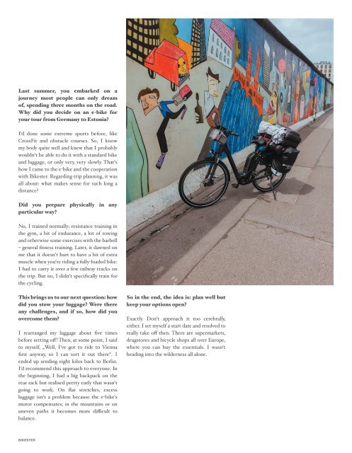 Bikester Magazine EN Summer 2021