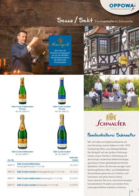 Getränke Oppowa - Weinkatalog