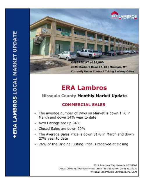 March 2021 - Missoula County Commercial