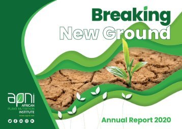 APNI Annual Report 2020 - Breaking New Ground