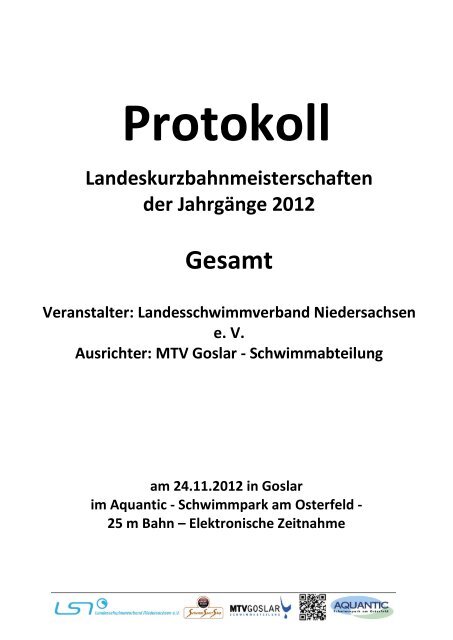 Wk Pro Protokoll Der Sgs Hannover Wk Pro Protokoll Der Sgs Hannover