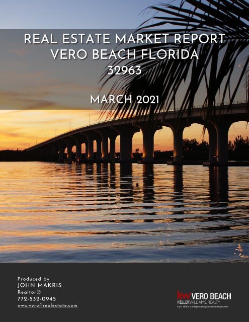 Vero Beach 32963 Real Estate Market Report March 2021