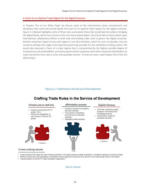 White Paper Trade Rules and the Digital Economy Key Points and Findings