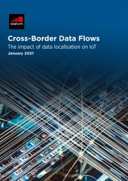 Cross Border Data Flows:  The impact of data localisation on IoT