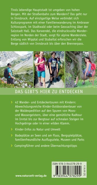 Leseprobe_Naturzeit mit Kindern rund um Innsbruck