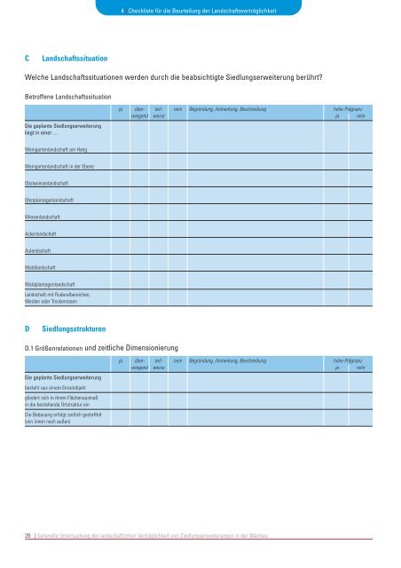 Siedlungserweiterungen in der Wachau - Raumordnung und ...