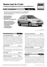 Daewoo Lanos Se 1.5 plus - ADAC