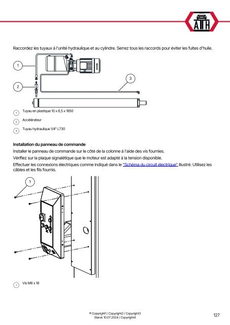 ATH-Heinl Bedienungsanleitung Single Lift 25M