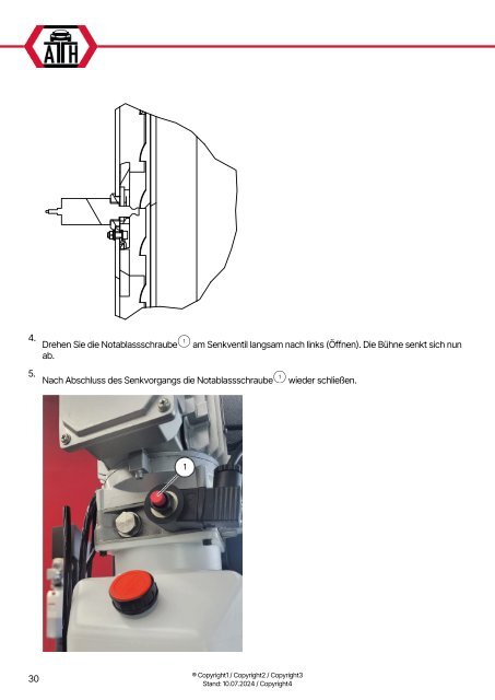 ATH-Heinl Bedienungsanleitung Single Lift 25M