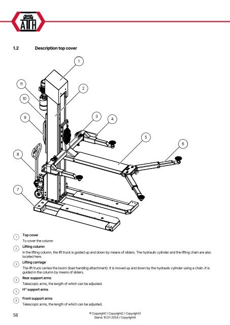 ATH-Heinl Bedienungsanleitung Single Lift 25M