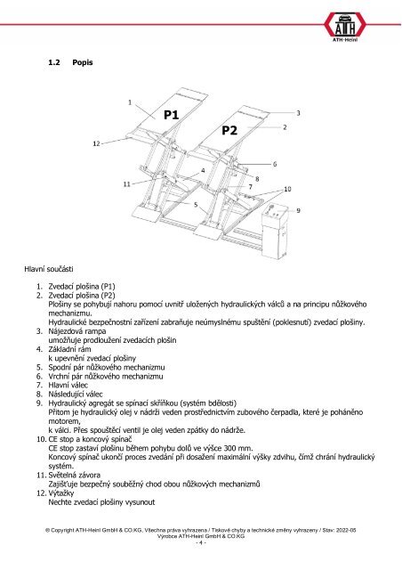 ATH-Heinl Bedienungsanleitung Frame Lift 35FZ