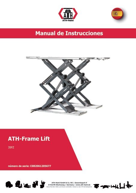 ATH-Heinl Bedienungsanleitung Frame Lift 35FZ