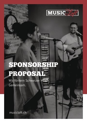 Music Loft Sponsorship Proposal