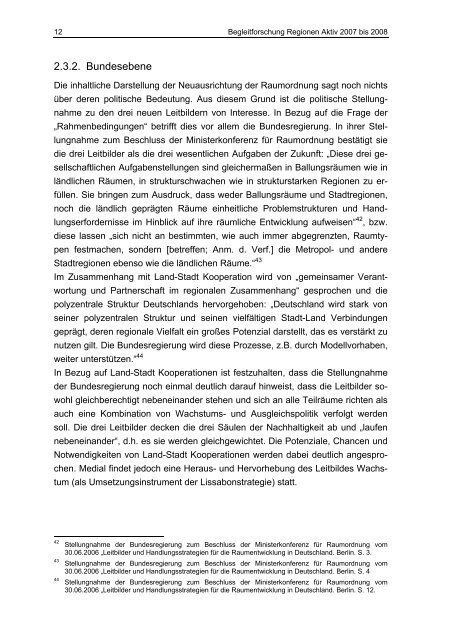 Land-Stadt Kooperation und Politikintegration für ländliche ... - sprint
