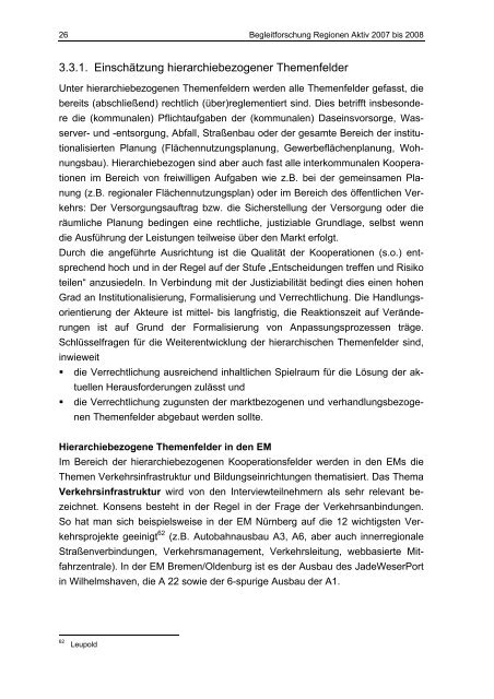 Land-Stadt Kooperation und Politikintegration für ländliche ... - sprint