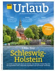 ADAC Urlaub Magazin, Mai-Ausgabe 2021, Württemberg