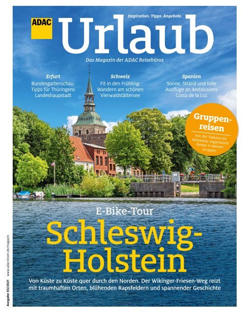 ADAC Urlaub Magazin, Mai-Ausgabe 2021, Württemberg
