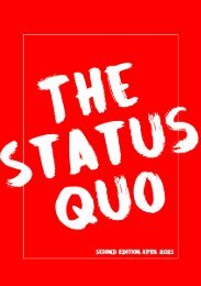 The Status Quo- Issue 2