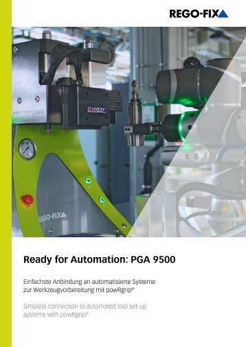PGA 9500 Spotlight Flyer GERMAN/ENGLISH