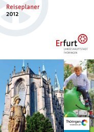 Reiseplaner 2012 - Erfurt