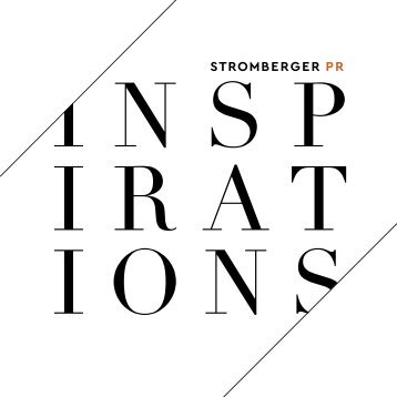 STROMBERGER PR - INSPIRATIONS 2021