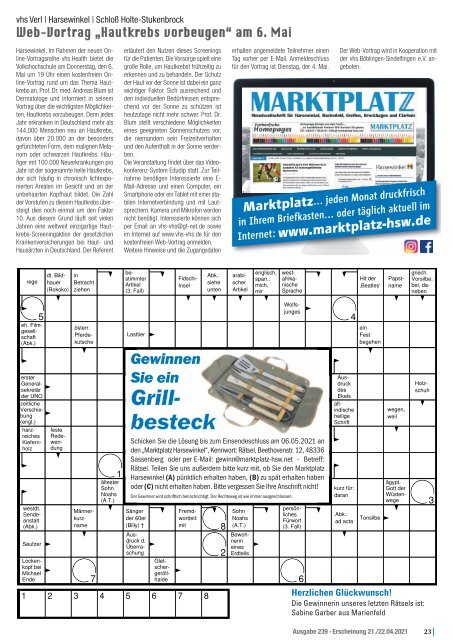 Marktplatz Harsewinkel 239 - 04/2021