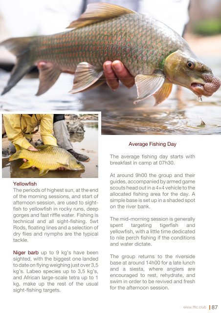 Fly Fishing destinations worldwide - FFTC.club Magazine issue I-2021