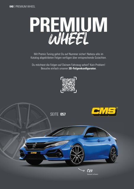 Premio Tuning Schweiz Katalog 2021 – deutsch