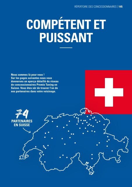 Premio Tuning Suisse Catalogue 2021 – français