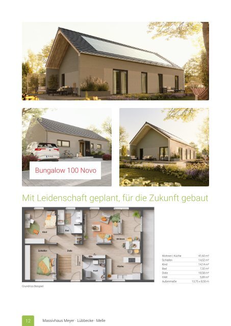 Massivhaus Meyer Hauskatalog 2024