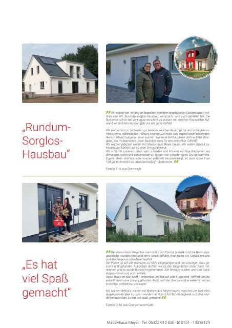 Massivhaus Meyer Hauskatalog 2024