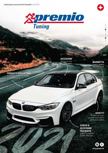 Premio Tuning Svizzera Catalogo 2021 – italiano