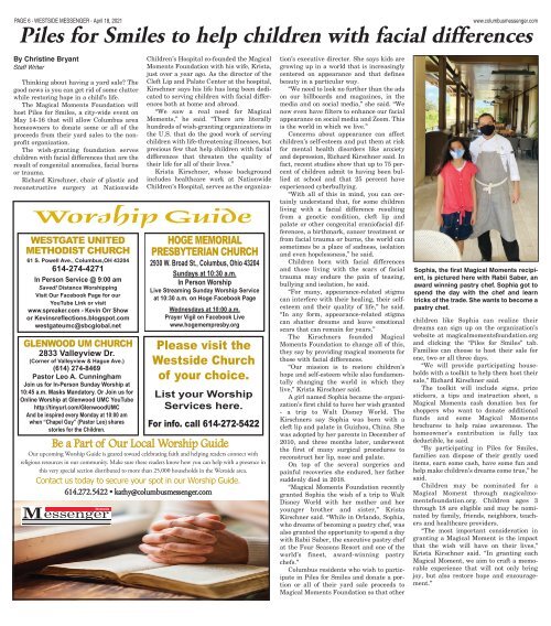 Westside Messenger - April 18th, 2021