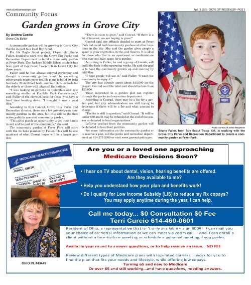 Grove City Messenger - April 18th, 2021