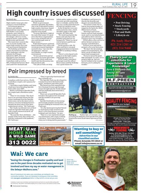 North Canterbury News: April 22, 2021