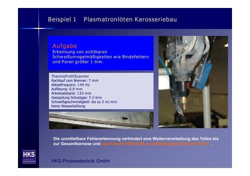 Thermo Profil Scanner Thermo Profil Scanner