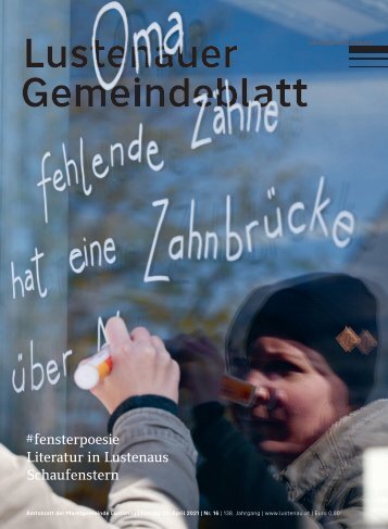 Lustenauer Gemeindeblatt Nr. 16 | Freitag 23. April 2021