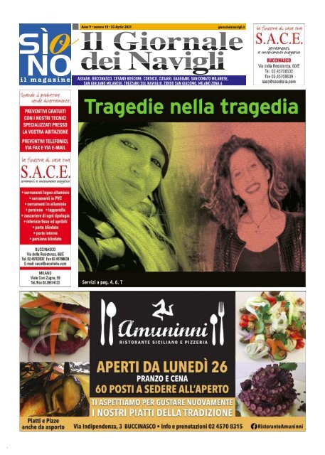 Giornale dei Navigli n. 16 - 23 aprile 2021