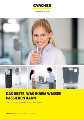 DAS BESTE, WAS IHREM WASSER PASSIEREN KANN.
