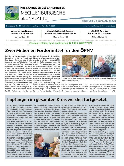 Kreisanzeiger April