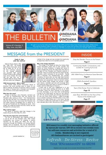 Indiana Bulletin - May 2021