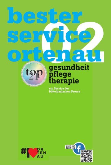 Mittelbadische Presse - Bester Service Ortenau: Gesundheit, Pflege, Therapie